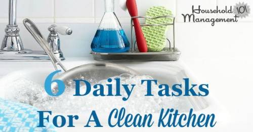 Kitchen Cleaning Tips Daily Tasks For A Clean Kitchen