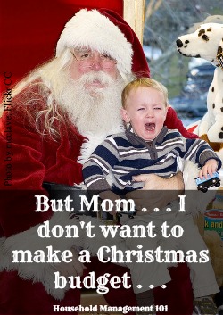 child terrified of Santa
