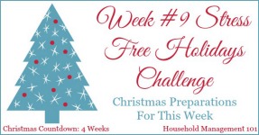 Stress Free Holidays Week 9