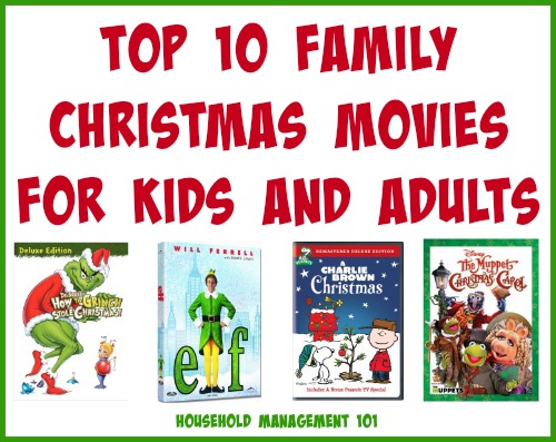 Top 10 Family Christmas Movies For Kids & Adults