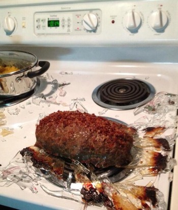 shattered glass bakeware