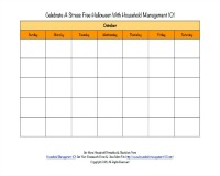 Halloween calendar