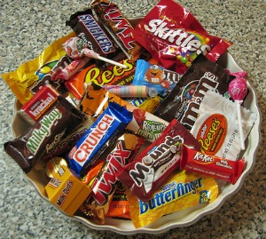 Halloween candy