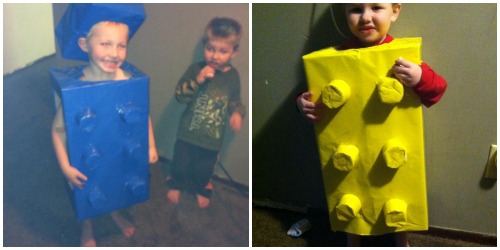 homemade lego costumes