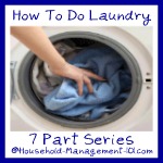 how to do laundry series