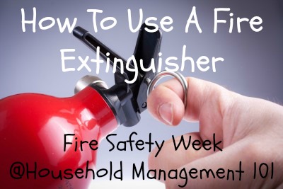 How To Use A Fire Extinguisher Video And Written Instructions