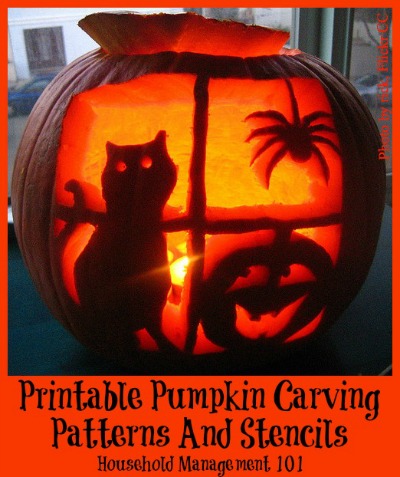 Free Printable Difficult Pumpkin Stencils