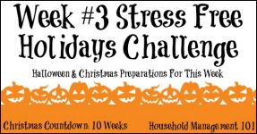 Stress Free Holidays Week 3