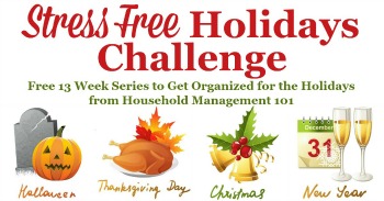 Join the Stress Free Holidays Challenge
