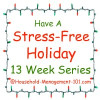 stress free holidays at household management 101