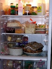 refrigerator after Thanksgiving
