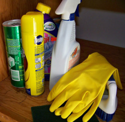 cleaning supplies