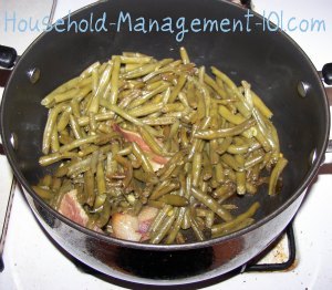 cooking green beans southern style
