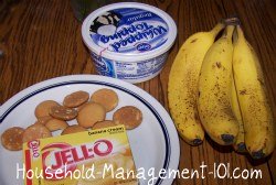 easy banana pudding recipe ingredients