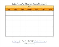 Halloween calendar