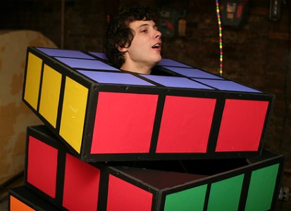 rubix cube halloween costume