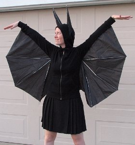 homemade bat costume