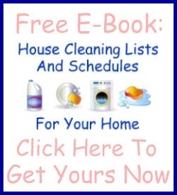 free house cleaning list and checklists for your home housecleaning lists