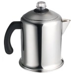 stainless steel coffee pot