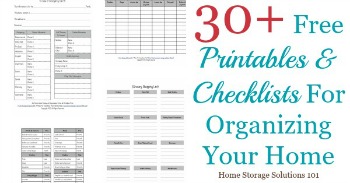 Resources to help you create your household notebook
