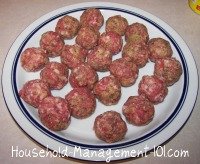 raw meatballs