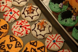 Halloween cookies