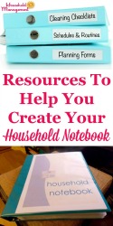 Household Notebook