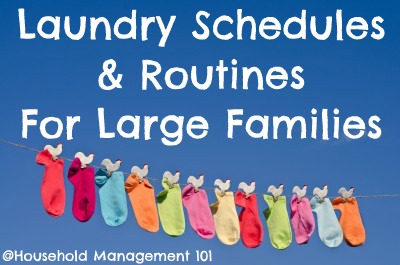 household schedules